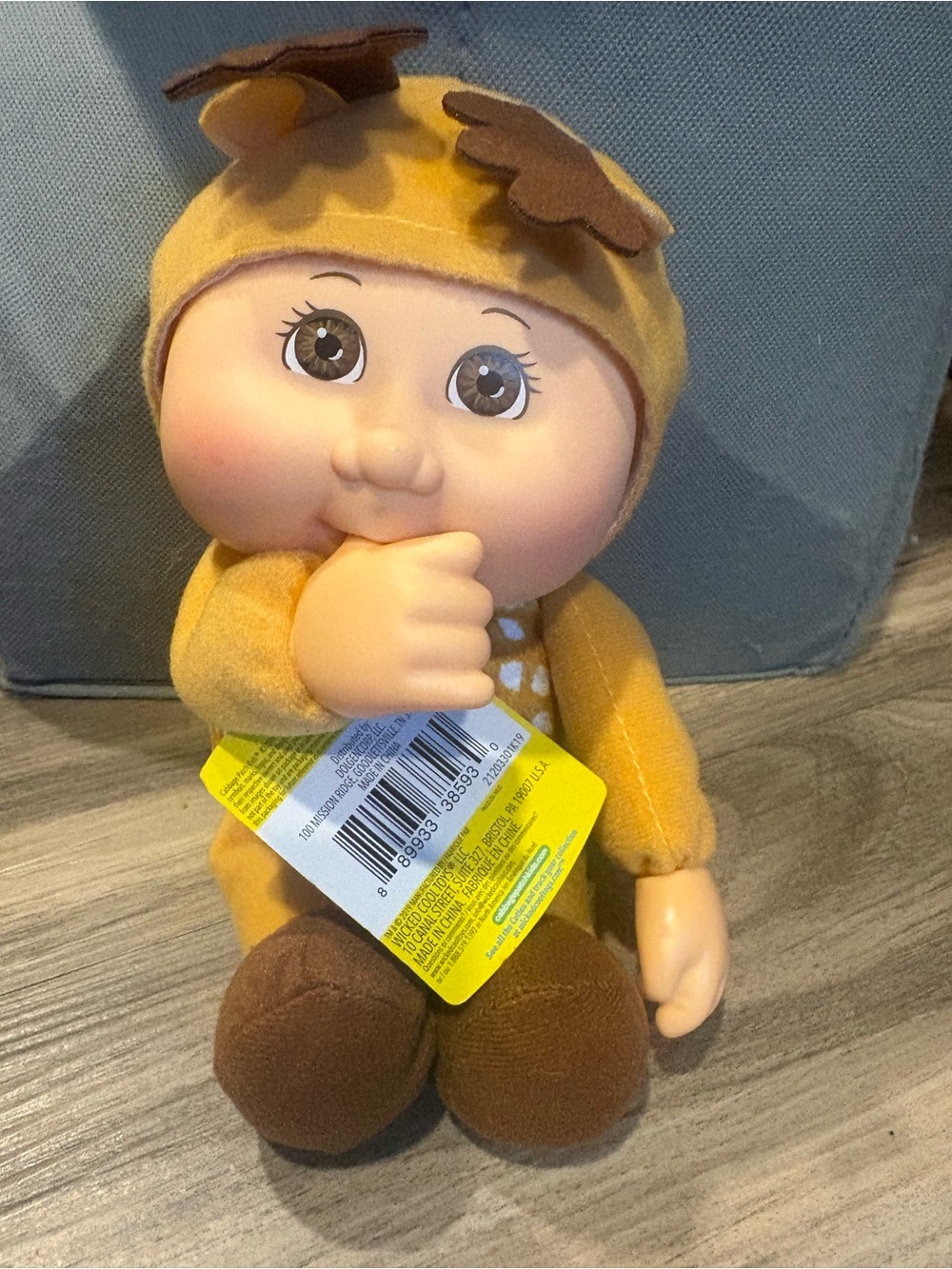 Cabbage kids plush doll Woodland kids